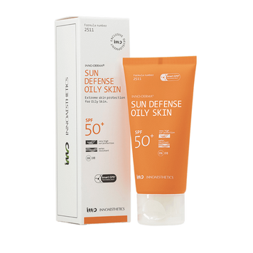 Сонячні фільтри з матуючим ефектом для жирної шкіри Sun Defense Oily Skin Spf 50 ID022 фото