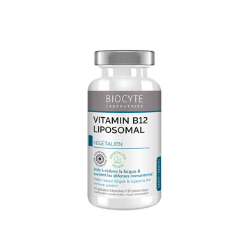 VITAMINE B12 liposomal 30 капсул - Зменшує втому та підтримує імунітет &nbsp;LONVI12.6358595 фото