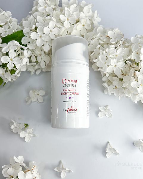 Заспокійливий легкий крем для комфорту реактивної шкіри Derma Series Calming light cream H191 фото