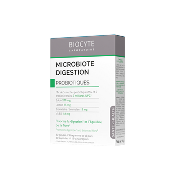 MICROBIOTE DIGESTION 30 капсул - Сприяє травленню та балансу флори &nbsp;BYMDIGG30 фото