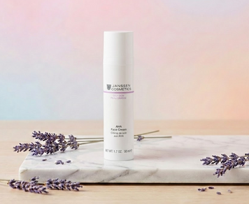 Активний крем з фруктовими кислотами для жирної шкіри Janssen Cosmetics Aha Face Cream jan4_5 фото