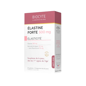 Elastine Forte 500 mg 60 капсул - Морський еластин, відновлення пружності шкіри &nbsp;BYELAS2G60 фото