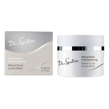 Поживна крем-маска з маслом зародків пшениці Wheat Germ Cream Mask 116407_7 фото